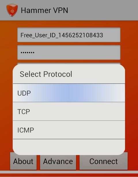Hammer VPN AntiDPI VPN स्क्रीनशॉट 5