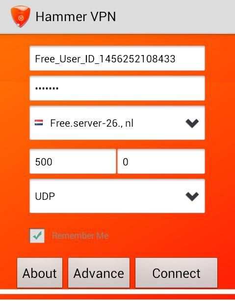 Hammer VPN AntiDPI VPN स्क्रीनशॉट 6