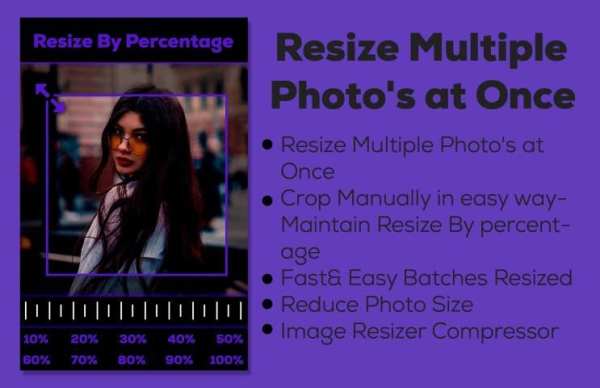 Photo Resizer : Resize, Batch, Crop screenshot 1