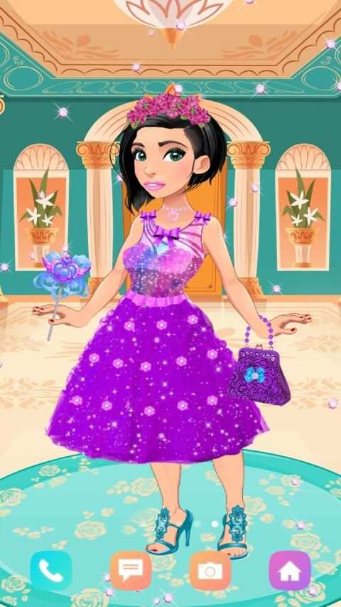 Princess dress up game screenshot 1