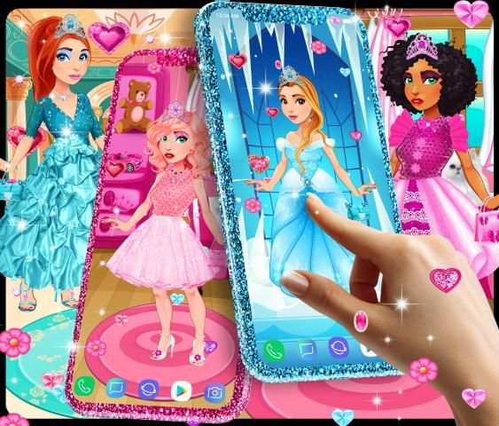Princess dress up game स्क्रीनशॉट 7