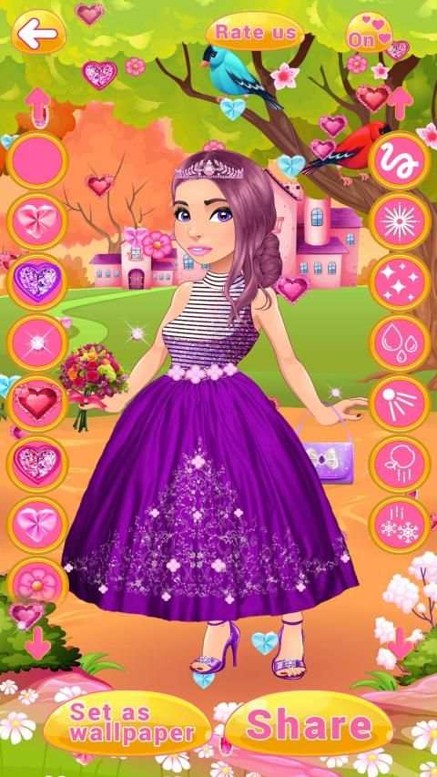Princess dress up game screenshot 3