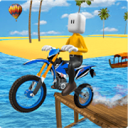 ikon Stickman Water Surfer Bike Racing