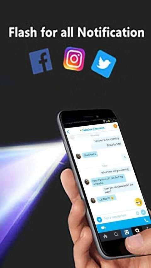 Flash for all Notification screenshot 1