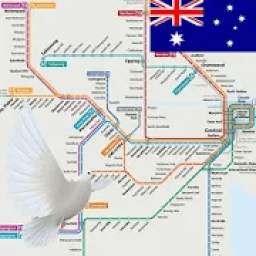 Sydney Metro, Train, Bus, LRail, Ferry Map Offline