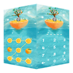 ikon AppLock Theme Orange