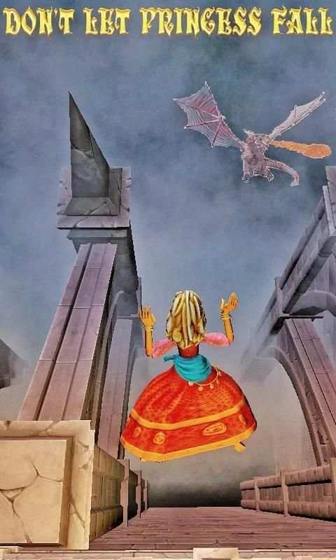 Temple Scary Princess: The Dark Castle Run स्क्रीनशॉट 1