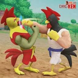 Kung Fu Chicken Fighting: Farm Rooster Karate Game