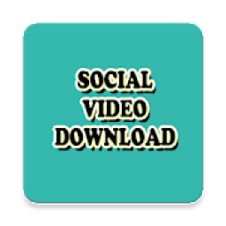 Social Video Downlader आइकन