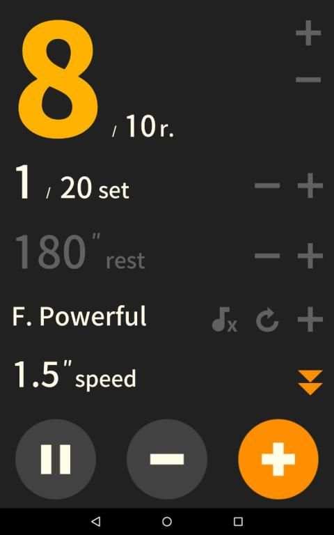 Voice Workout Rep Counter Free screenshot 6