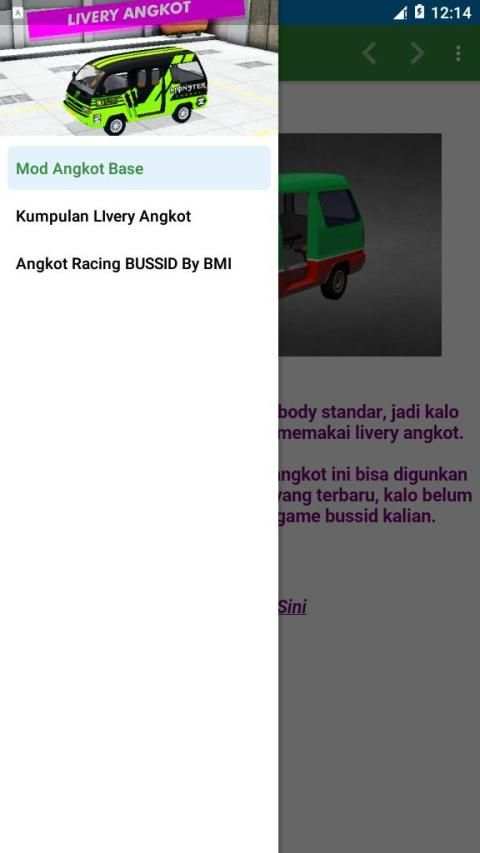 Mod Bussid Angkot Baru screenshot 4