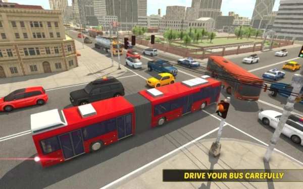 Euro Bus Driver - Vegas City Fun Simulator Games स्क्रीनशॉट 3