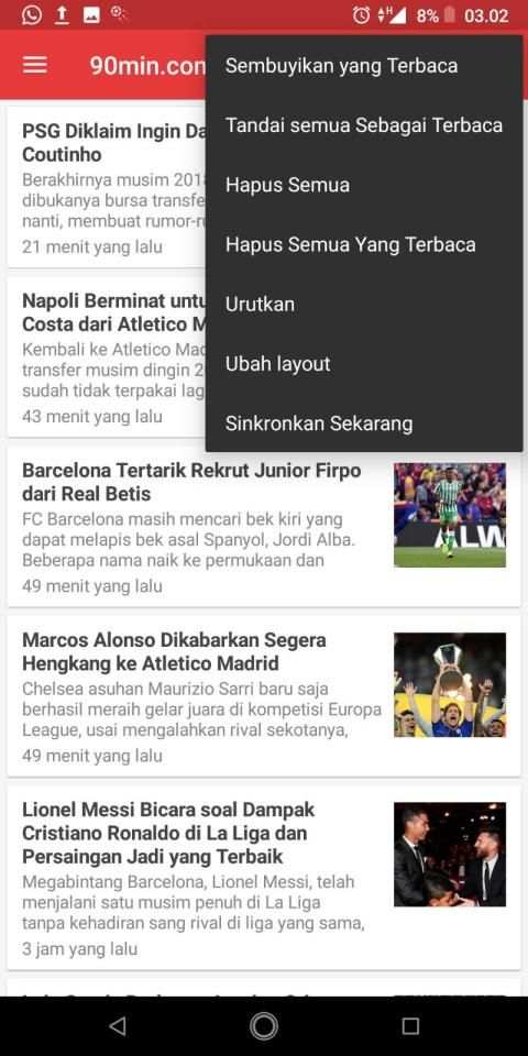 Kabar Sepak Bola Terkini screenshot 5