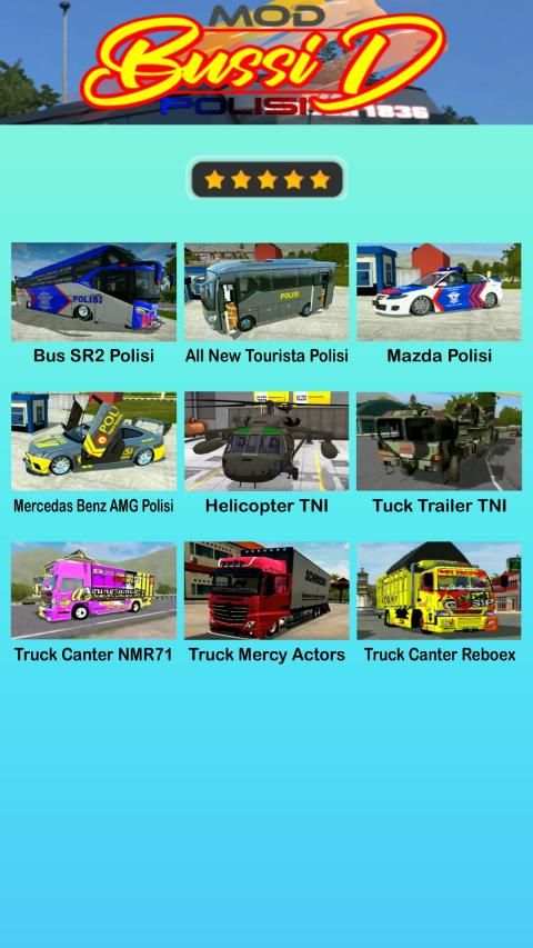 Mod Bussid Polisi screenshot 4