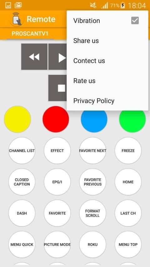 remote control app for tata sky स्क्रीनशॉट 1
