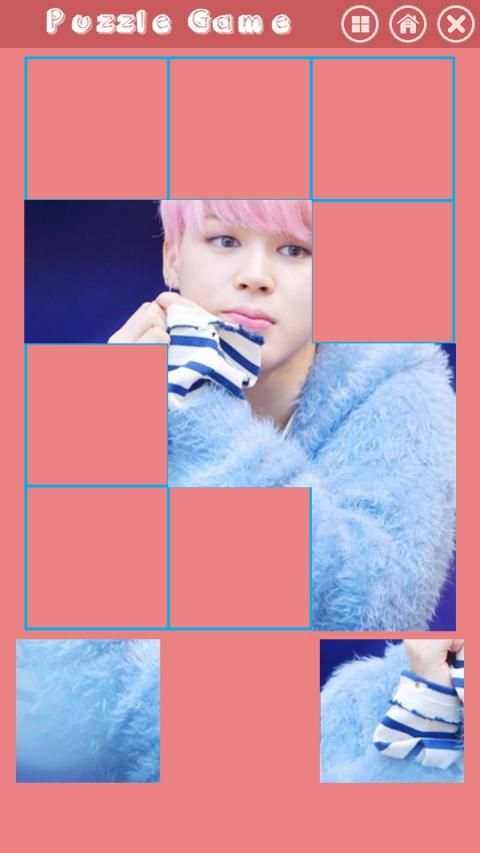 BTS [JIMIN] Puzzle Game screenshot 1