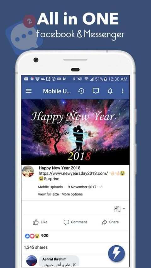 Quick Messenger - Lite Messenger screenshot 3
