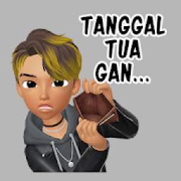 Stiker Cowok Ganteng 1.0.0.0