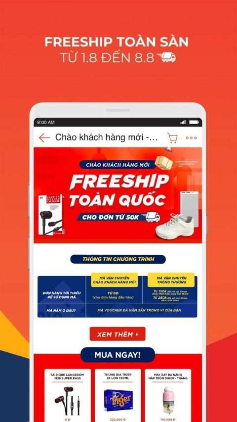 Shopee: 8.8 Super Free Shipping Sale screenshot 3