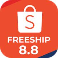 Shopee: 8.8 Super Free Shipping Sale