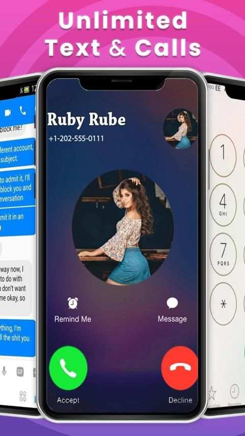 Text Me: Text Now with Free Call & Free SMS Tips screenshot 3