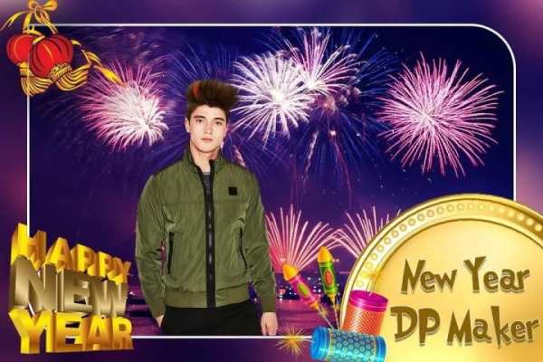 New Year DP Maker: New Year Photo Maker 2020 screenshot 1