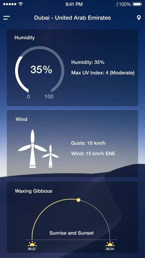 The Weather App स्क्रीनशॉट 5