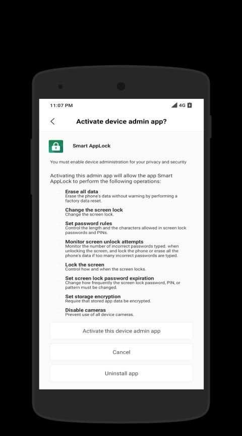 AppLock - Lock Apps, PIN & Pattern Lock स्क्रीनशॉट 1