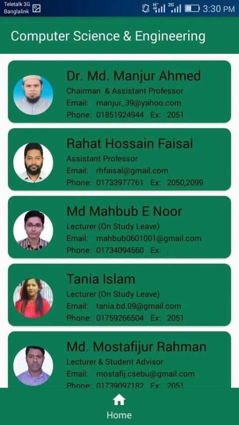 BU Contacts screenshot 4