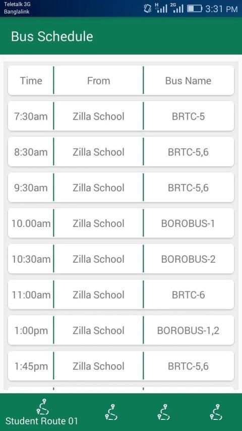 BU Contacts screenshot 1