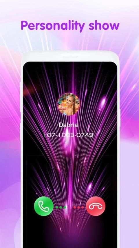 Pink Color Caller स्क्रीनशॉट 3