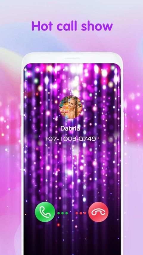 Pink Color Caller स्क्रीनशॉट 4