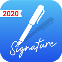 Digital Signature Maker: Name Signature App 2020 आइकन
