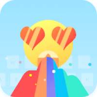 DIY color keyboard logo