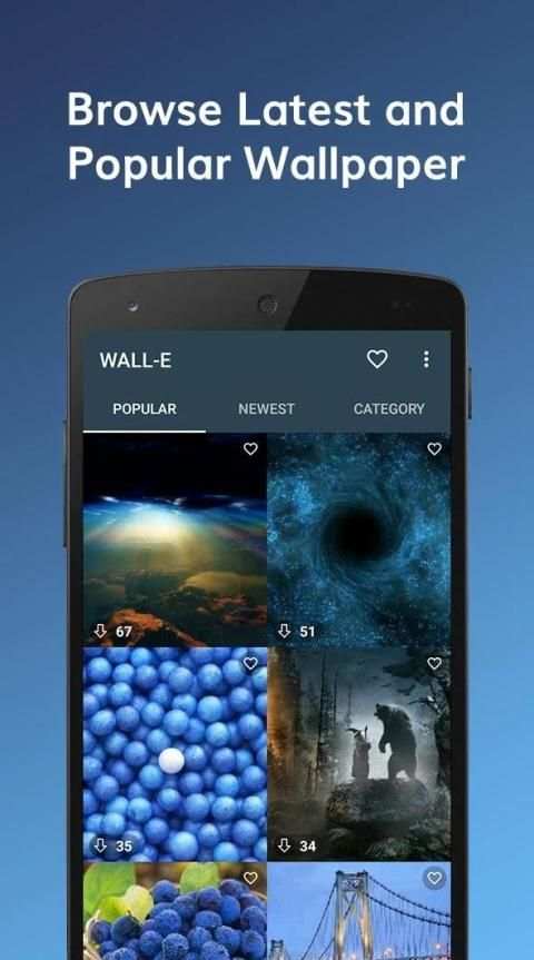 WallE - Download Android Mobile Full HD Wallpapers स्क्रीनशॉट 3