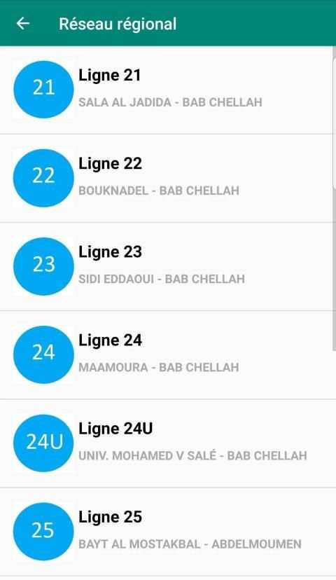 Bus RABAT screenshot 3
