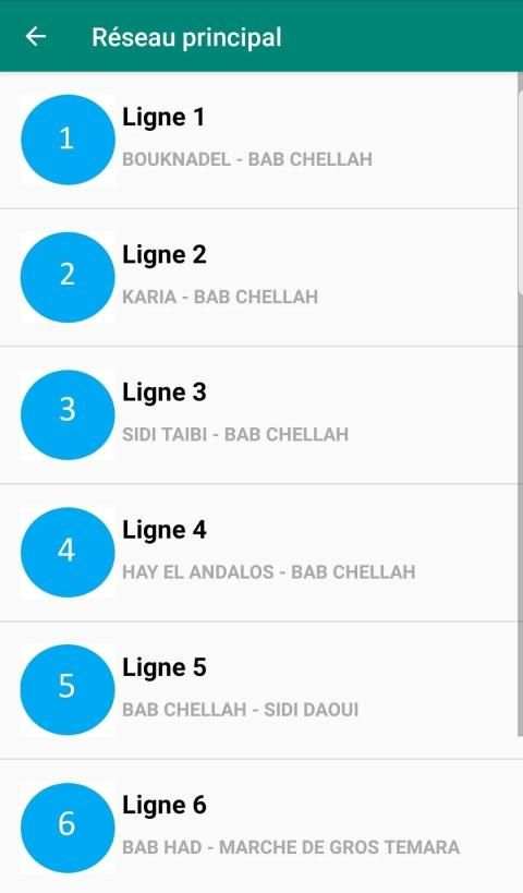 Bus RABAT screenshot 2