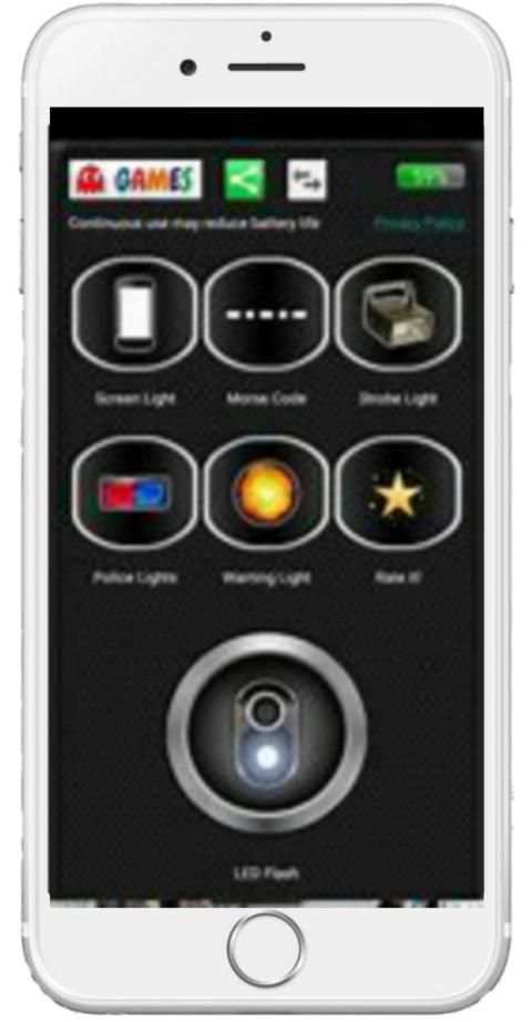 Flashlight Pro स्क्रीनशॉट 5