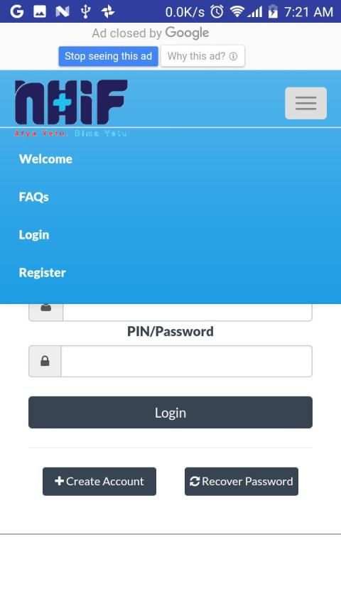 Nhif Portal Mobile App स्क्रीनशॉट 2