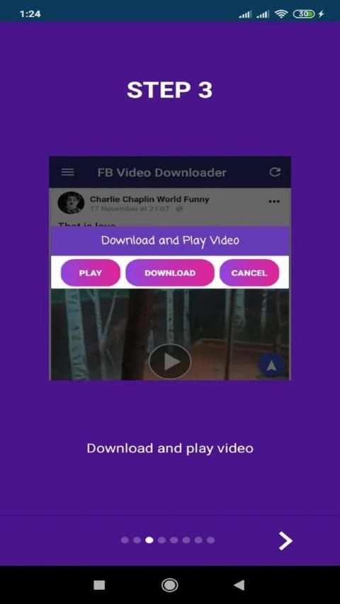 FB Video Downloader Free स्क्रीनशॉट 6