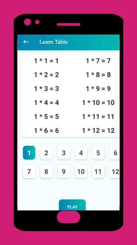 Multiplication Tables - Maths Game for Fun screenshot 4