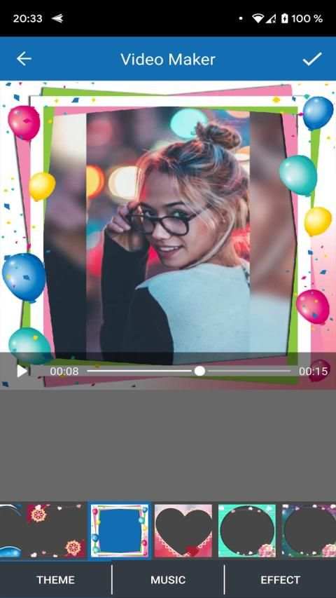 Photo video maker with music screenshot 1