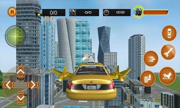 Real Flying Car Driving City - car 2019 screenshot 3