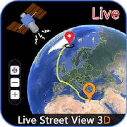 ikon Earth Map Live : Satellite View And GPS Tracker