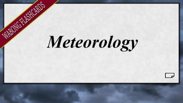 Learn Meteorology App स्क्रीनशॉट 1