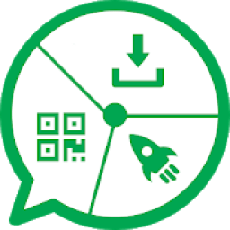 ikon Whats Web Scanner : Status Saver &amp; Direct WA Chat