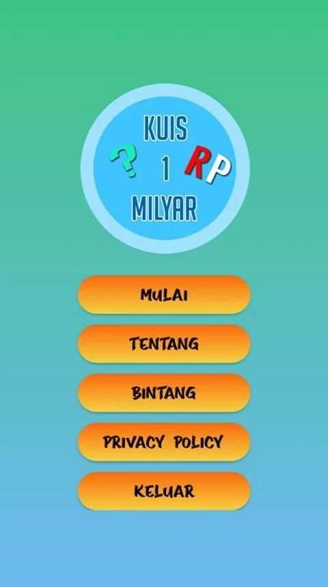 Kuis 1 Milyar Indonesia स्क्रीनशॉट 2
