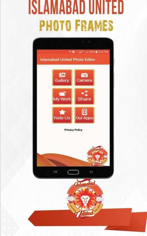 Islamabad United Photo Frame screenshot 1