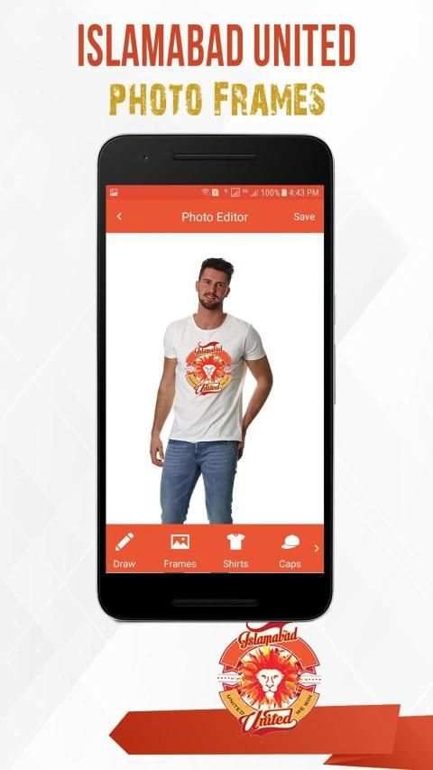 Islamabad United Photo Frame screenshot 5