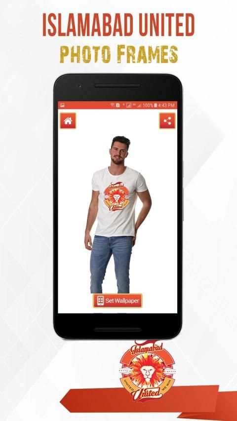 Islamabad United Photo Frame screenshot 2